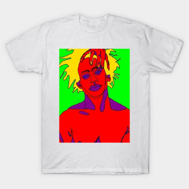 Eric Andre T-Shirt by BartSampson